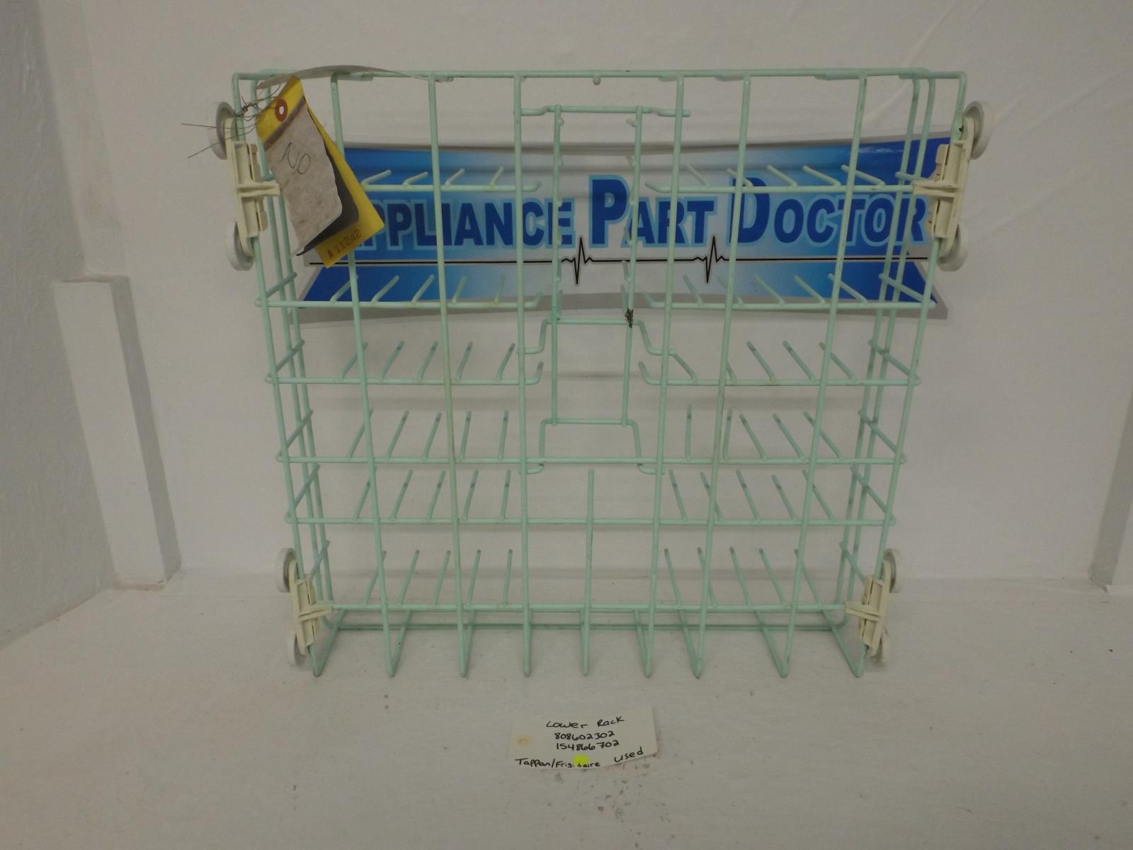 Tappan/Frigidaire Dishwasher 808602302 154866702 Lower Rack Used Tappan/Frigidaire Dishwasher 808602302 154866702 Lower Rack Used